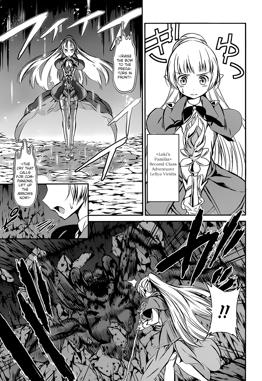 Dungeon ni Deai o Motomeru no wa Machigatte Iru Darou ka Gaiden - Sword Oratoria Chapter 2 page 9 - Chapter 2 :  (Quest)
