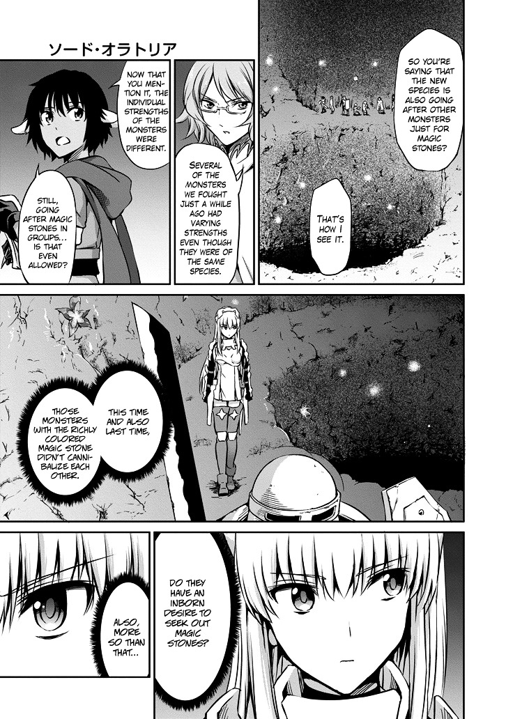Dungeon ni Deai o Motomeru no wa Machigatte Iru Darou ka Gaiden - Sword Oratoria Chapter 21 page 40 - Chapter 21 :