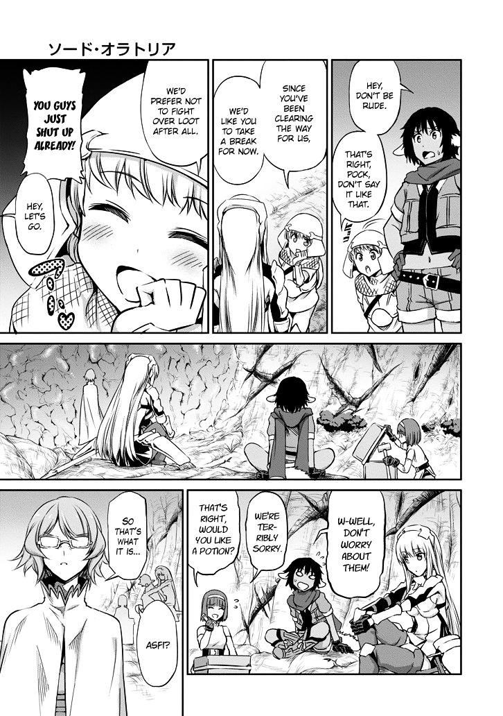 Dungeon ni Deai o Motomeru no wa Machigatte Iru Darou ka Gaiden - Sword Oratoria Chapter 21 page 5 - Chapter 21 :