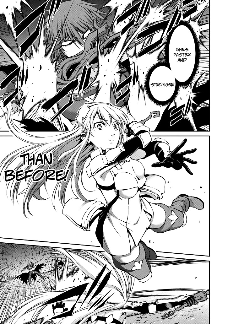 Dungeon ni Deai o Motomeru no wa Machigatte Iru Darou ka Gaiden - Sword Oratoria Chapter 22 page 13 - Chapter 22 :