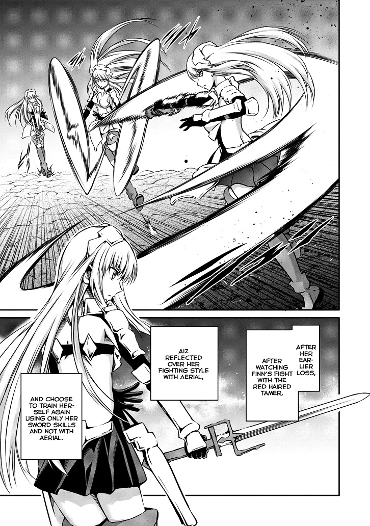 Dungeon ni Deai o Motomeru no wa Machigatte Iru Darou ka Gaiden - Sword Oratoria Chapter 22 page 23 - Chapter 22 :