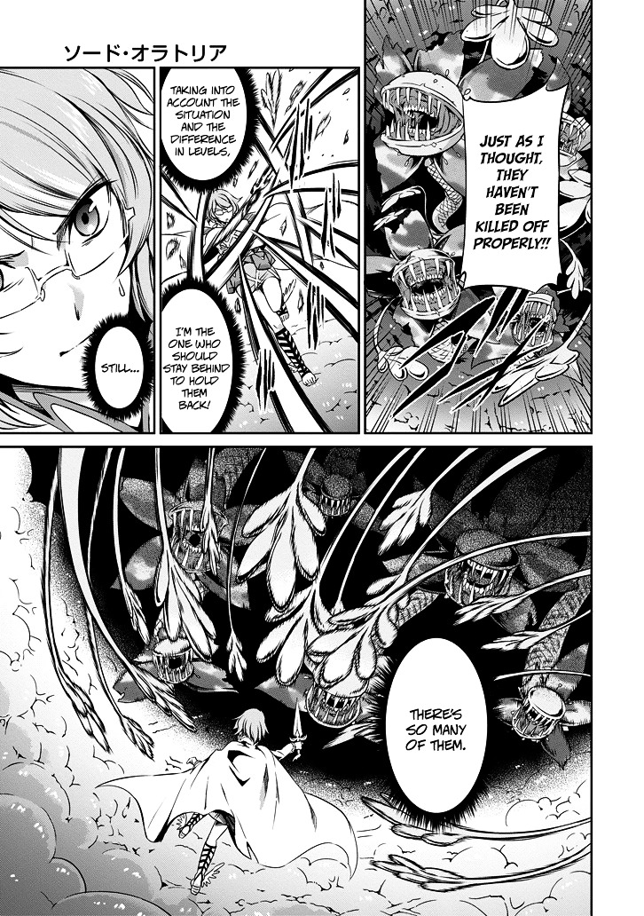Dungeon ni Deai o Motomeru no wa Machigatte Iru Darou ka Gaiden - Sword Oratoria Chapter 22 page 35 - Chapter 22 :