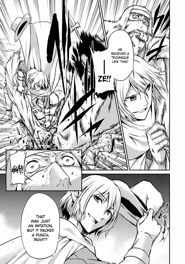 Dungeon ni Deai o Motomeru no wa Machigatte Iru Darou ka Gaiden - Sword Oratoria Chapter 23 page 33 - Chapter 23 :