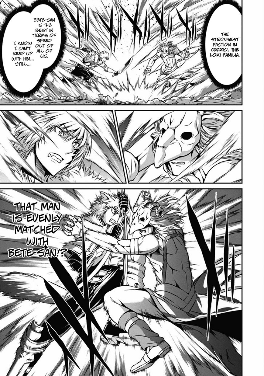 Dungeon ni Deai o Motomeru no wa Machigatte Iru Darou ka Gaiden - Sword Oratoria Chapter 25 page 18 - Chapter 25 : Get Violent