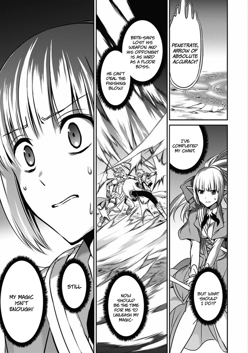 Dungeon ni Deai o Motomeru no wa Machigatte Iru Darou ka Gaiden - Sword Oratoria Chapter 25 page 34 - Chapter 25 : Get Violent