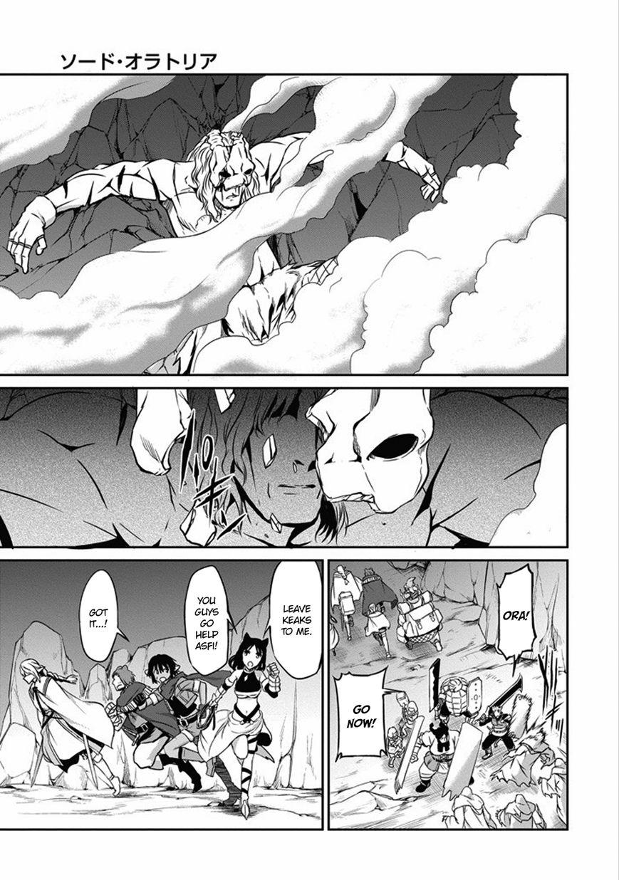 Dungeon ni Deai o Motomeru no wa Machigatte Iru Darou ka Gaiden - Sword Oratoria Chapter 25 page 40 - Chapter 25 : Get Violent