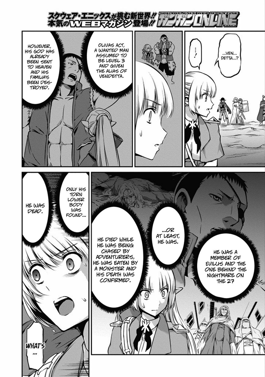 Dungeon ni Deai o Motomeru no wa Machigatte Iru Darou ka Gaiden - Sword Oratoria Chapter 25 page 45 - Chapter 25 : Get Violent