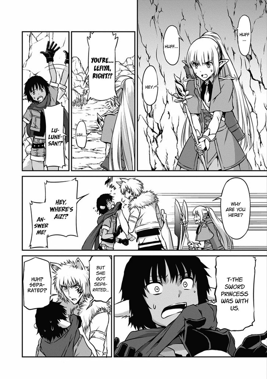 Dungeon ni Deai o Motomeru no wa Machigatte Iru Darou ka Gaiden - Sword Oratoria Chapter 25 page 9 - Chapter 25 : Get Violent