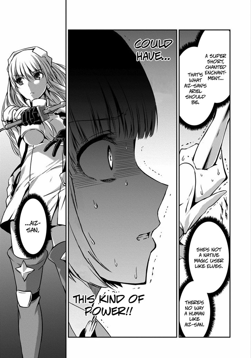Dungeon ni Deai o Motomeru no wa Machigatte Iru Darou ka Gaiden - Sword Oratoria Chapter 26 page 43 - Chapter 26 : Error Case