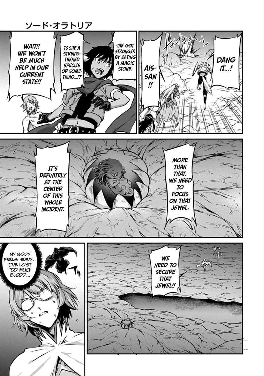 Dungeon ni Deai o Motomeru no wa Machigatte Iru Darou ka Gaiden - Sword Oratoria Chapter 27 page 20 - Chapter 27 : Blossom Blast
