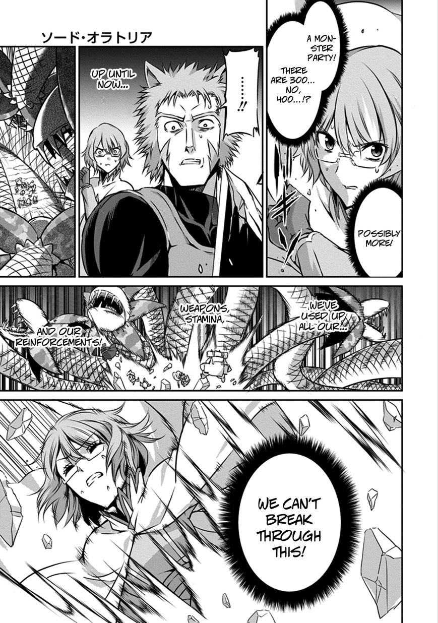Dungeon ni Deai o Motomeru no wa Machigatte Iru Darou ka Gaiden - Sword Oratoria Chapter 27 page 28 - Chapter 27 : Blossom Blast