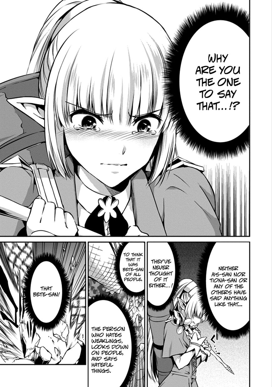 Dungeon ni Deai o Motomeru no wa Machigatte Iru Darou ka Gaiden - Sword Oratoria Chapter 27 page 38 - Chapter 27 : Blossom Blast