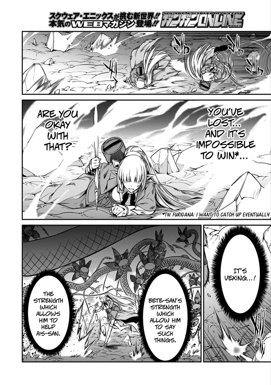 Dungeon ni Deai o Motomeru no wa Machigatte Iru Darou ka Gaiden - Sword Oratoria Chapter 27 page 39 - Chapter 27 : Blossom Blast
