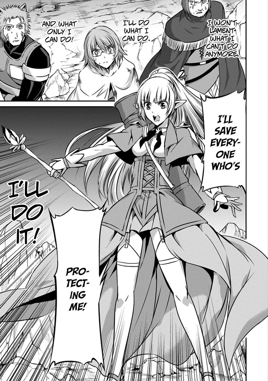 Dungeon ni Deai o Motomeru no wa Machigatte Iru Darou ka Gaiden - Sword Oratoria Chapter 27 page 44 - Chapter 27 : Blossom Blast
