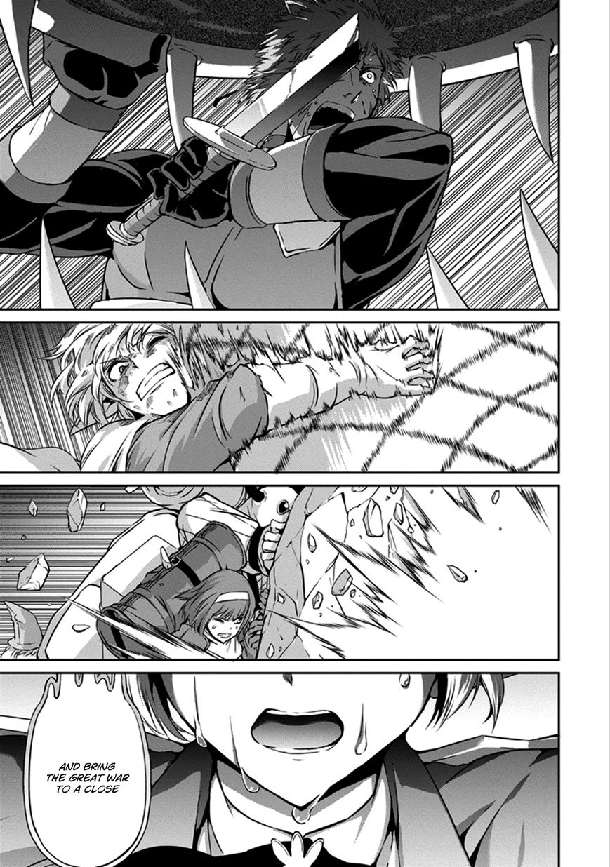 Dungeon ni Deai o Motomeru no wa Machigatte Iru Darou ka Gaiden - Sword Oratoria Chapter 28 page 33 - Chapter 28 : The Time