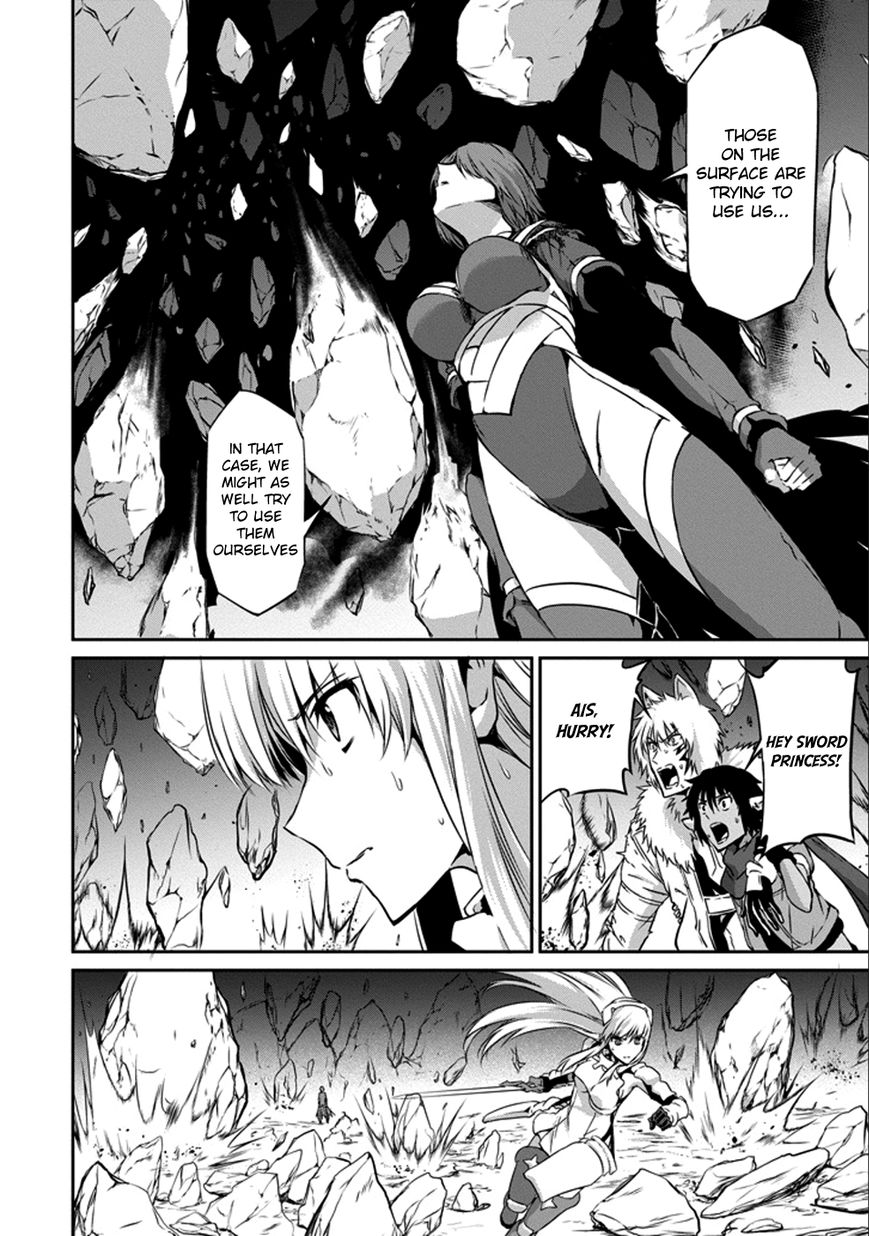 Dungeon ni Deai o Motomeru no wa Machigatte Iru Darou ka Gaiden - Sword Oratoria Chapter 29 page 12 - Chapter 29 : Homecoming