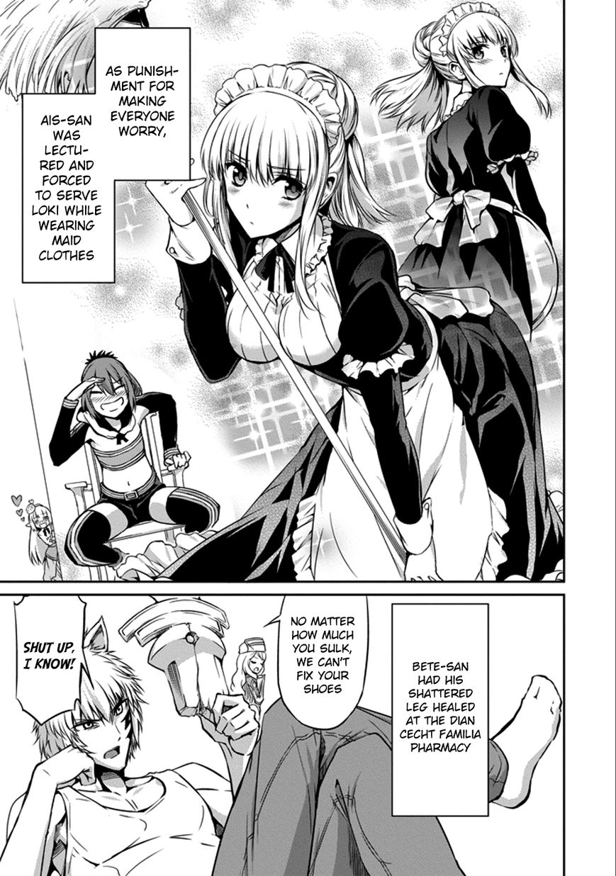 Dungeon ni Deai o Motomeru no wa Machigatte Iru Darou ka Gaiden - Sword Oratoria Chapter 29 page 15 - Chapter 29 : Homecoming