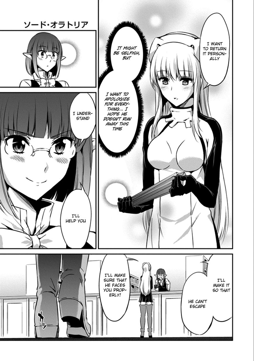 Dungeon ni Deai o Motomeru no wa Machigatte Iru Darou ka Gaiden - Sword Oratoria Chapter 29 page 35 - Chapter 29 : Homecoming
