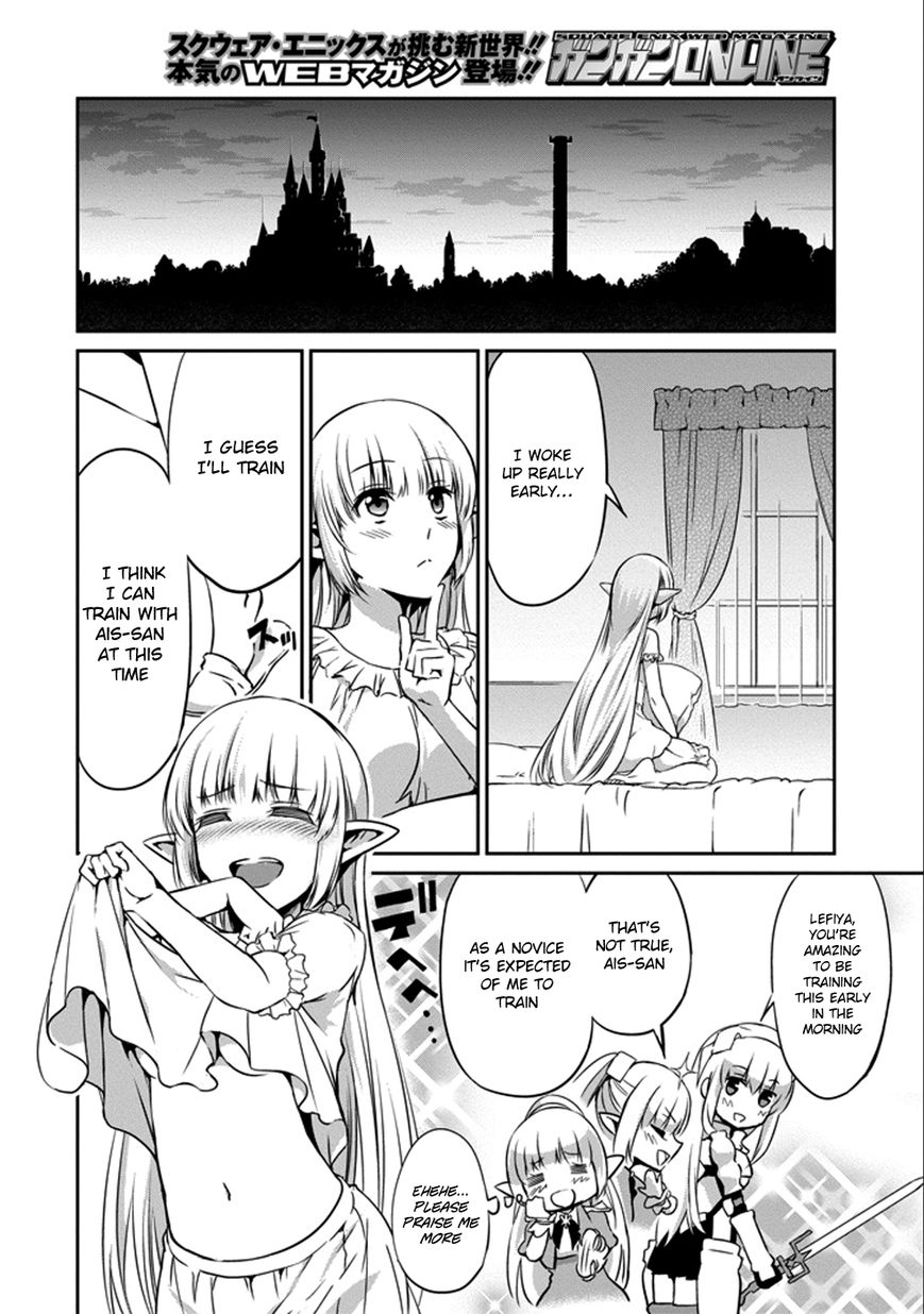 Dungeon ni Deai o Motomeru no wa Machigatte Iru Darou ka Gaiden - Sword Oratoria Chapter 29 page 46 - Chapter 29 : Homecoming