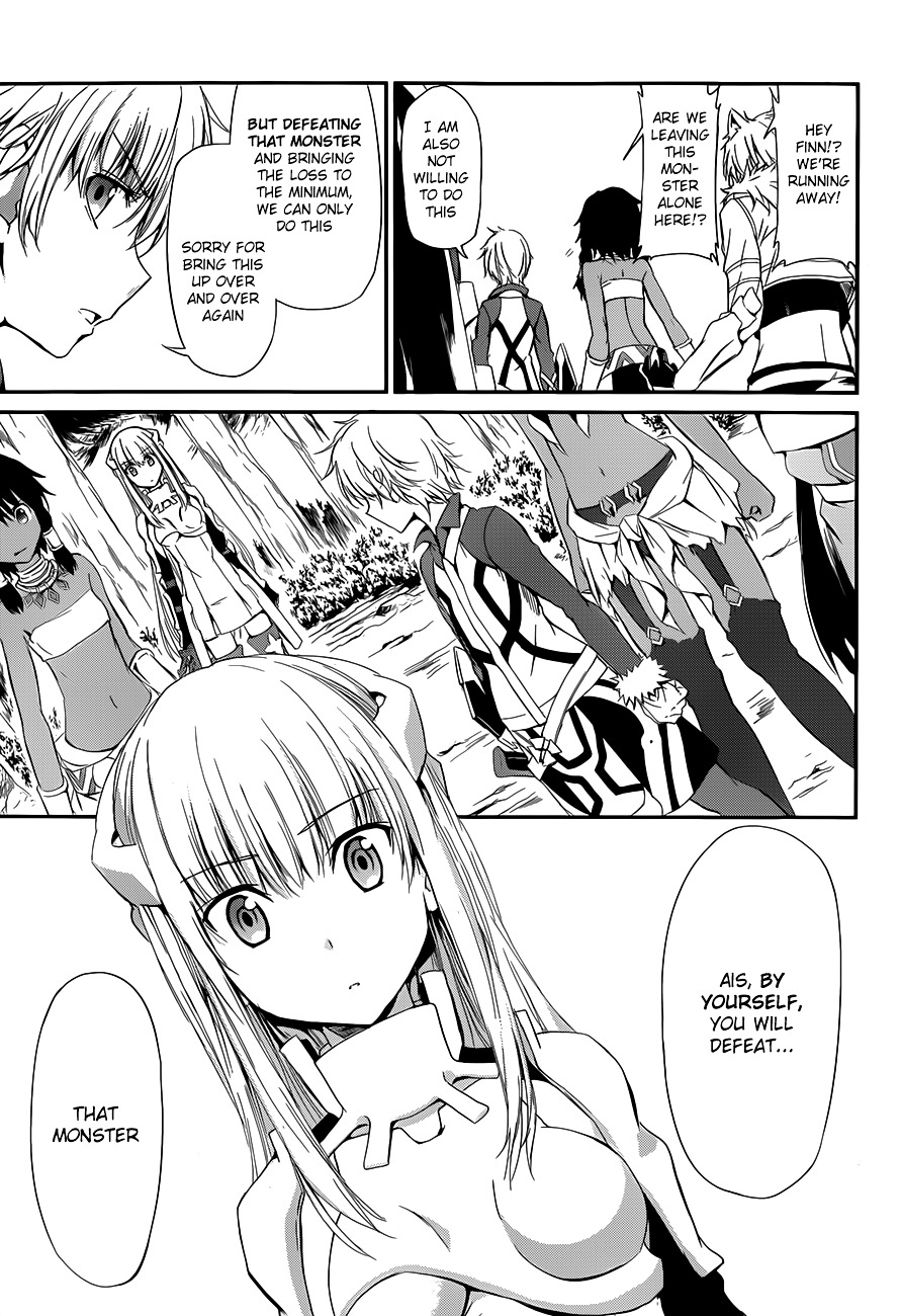 Dungeon ni Deai o Motomeru no wa Machigatte Iru Darou ka Gaiden - Sword Oratoria Chapter 3 page 23 - Chapter 3 :