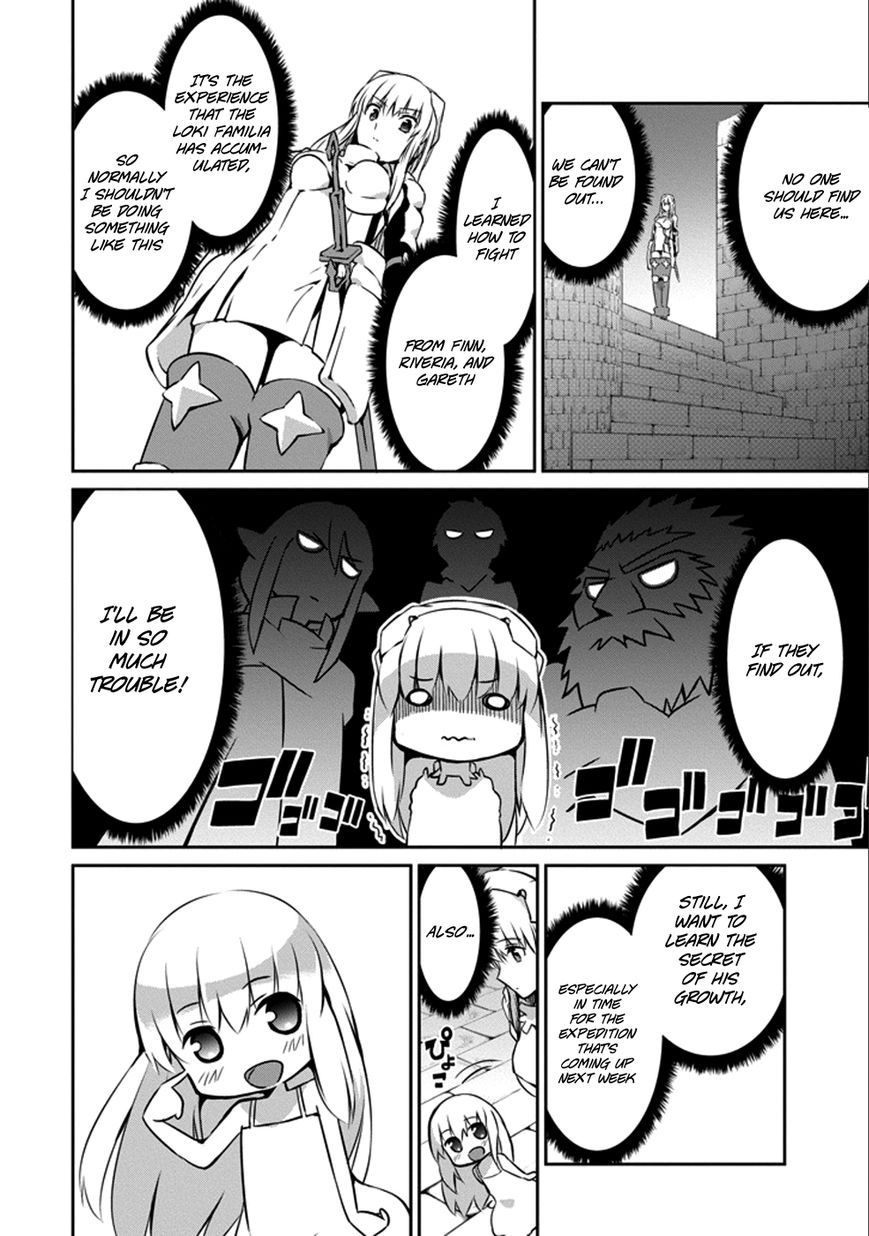 Dungeon ni Deai o Motomeru no wa Machigatte Iru Darou ka Gaiden - Sword Oratoria Chapter 30 page 14 - Chapter 30 : Rival