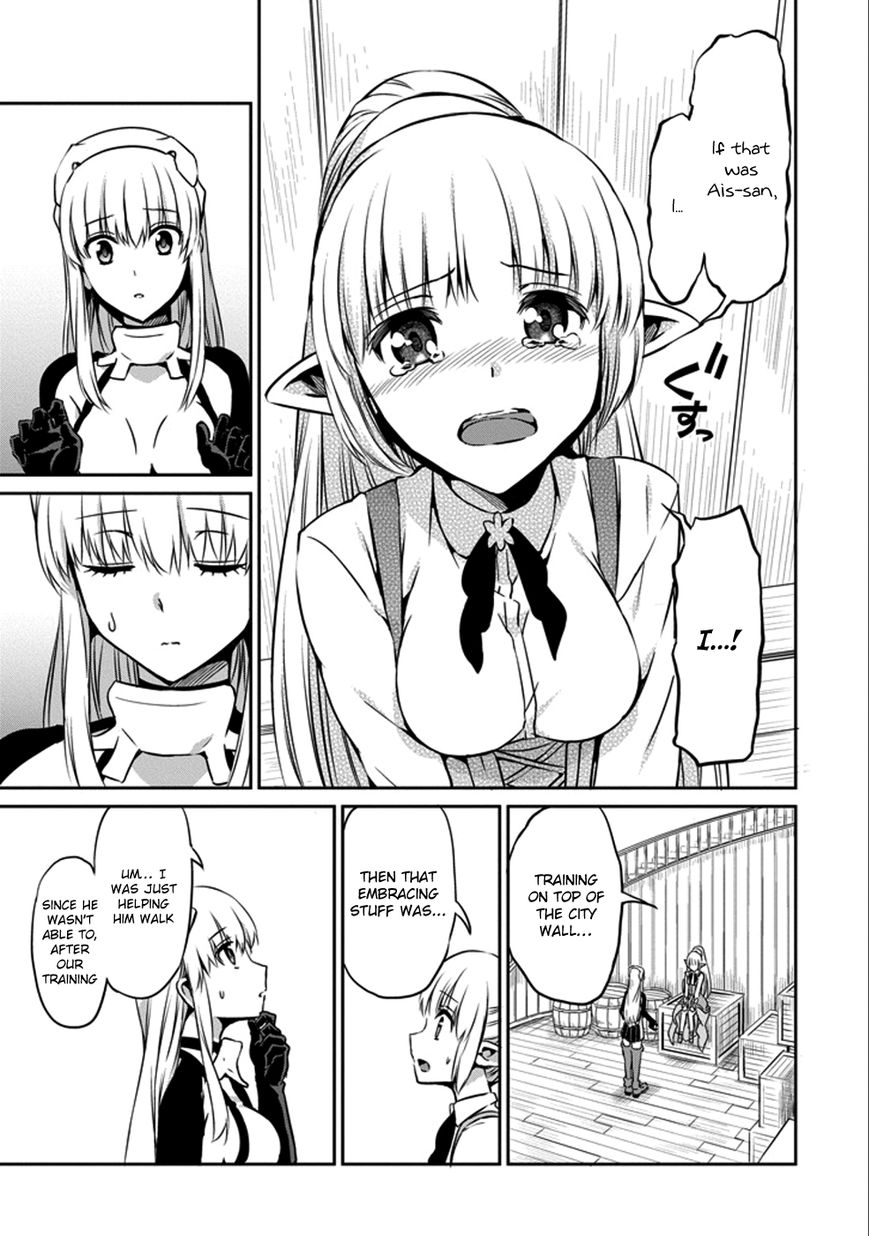 Dungeon ni Deai o Motomeru no wa Machigatte Iru Darou ka Gaiden - Sword Oratoria Chapter 30 page 23 - Chapter 30 : Rival