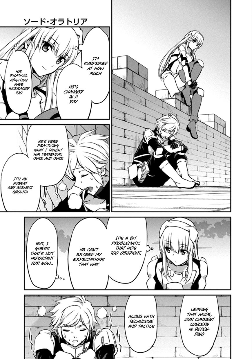 Dungeon ni Deai o Motomeru no wa Machigatte Iru Darou ka Gaiden - Sword Oratoria Chapter 30 page 31 - Chapter 30 : Rival
