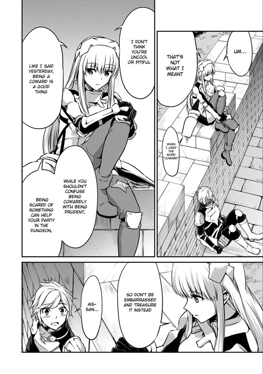 Dungeon ni Deai o Motomeru no wa Machigatte Iru Darou ka Gaiden - Sword Oratoria Chapter 30 page 34 - Chapter 30 : Rival