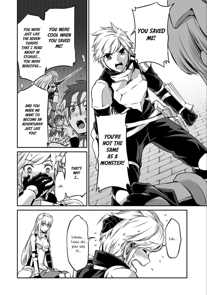 Dungeon ni Deai o Motomeru no wa Machigatte Iru Darou ka Gaiden - Sword Oratoria Chapter 30 page 36 - Chapter 30 : Rival