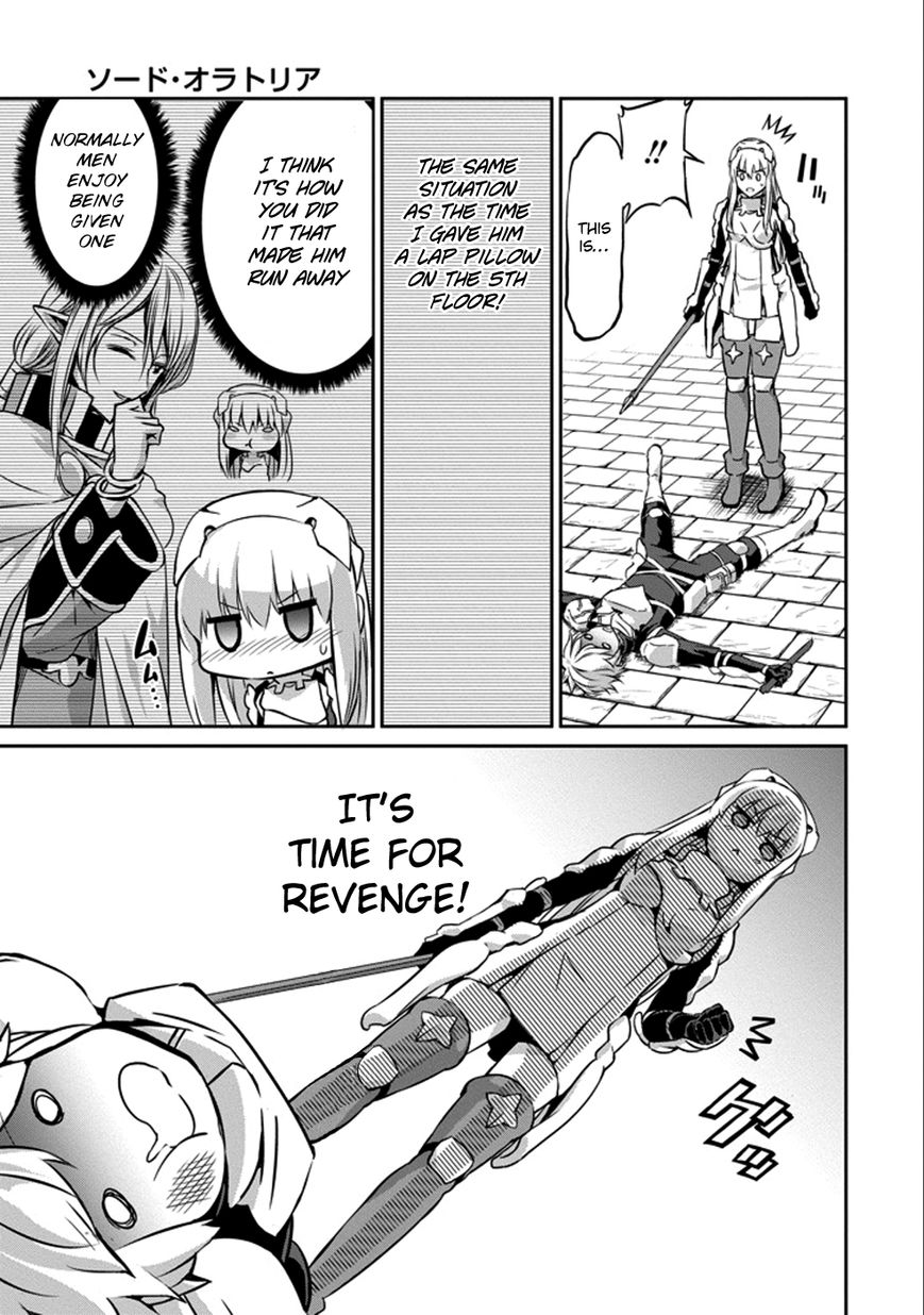 Dungeon ni Deai o Motomeru no wa Machigatte Iru Darou ka Gaiden - Sword Oratoria Chapter 30 page 39 - Chapter 30 : Rival