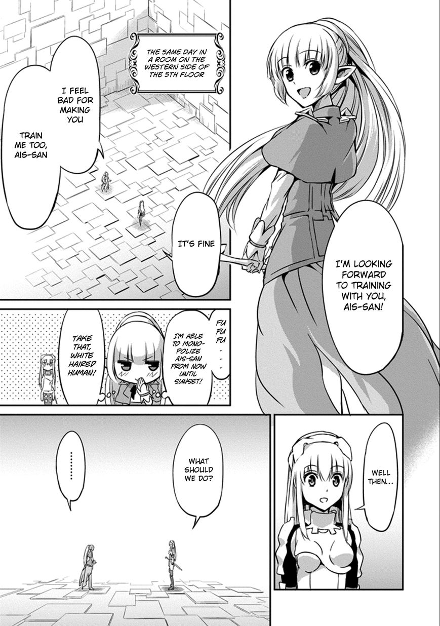 Dungeon ni Deai o Motomeru no wa Machigatte Iru Darou ka Gaiden - Sword Oratoria Chapter 30 page 43 - Chapter 30 : Rival