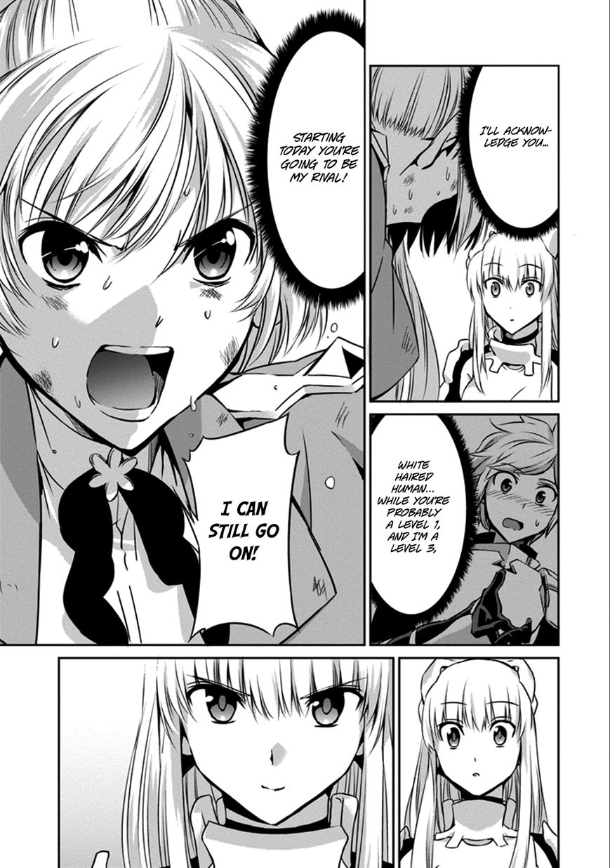 Dungeon ni Deai o Motomeru no wa Machigatte Iru Darou ka Gaiden - Sword Oratoria Chapter 30 page 49 - Chapter 30 : Rival
