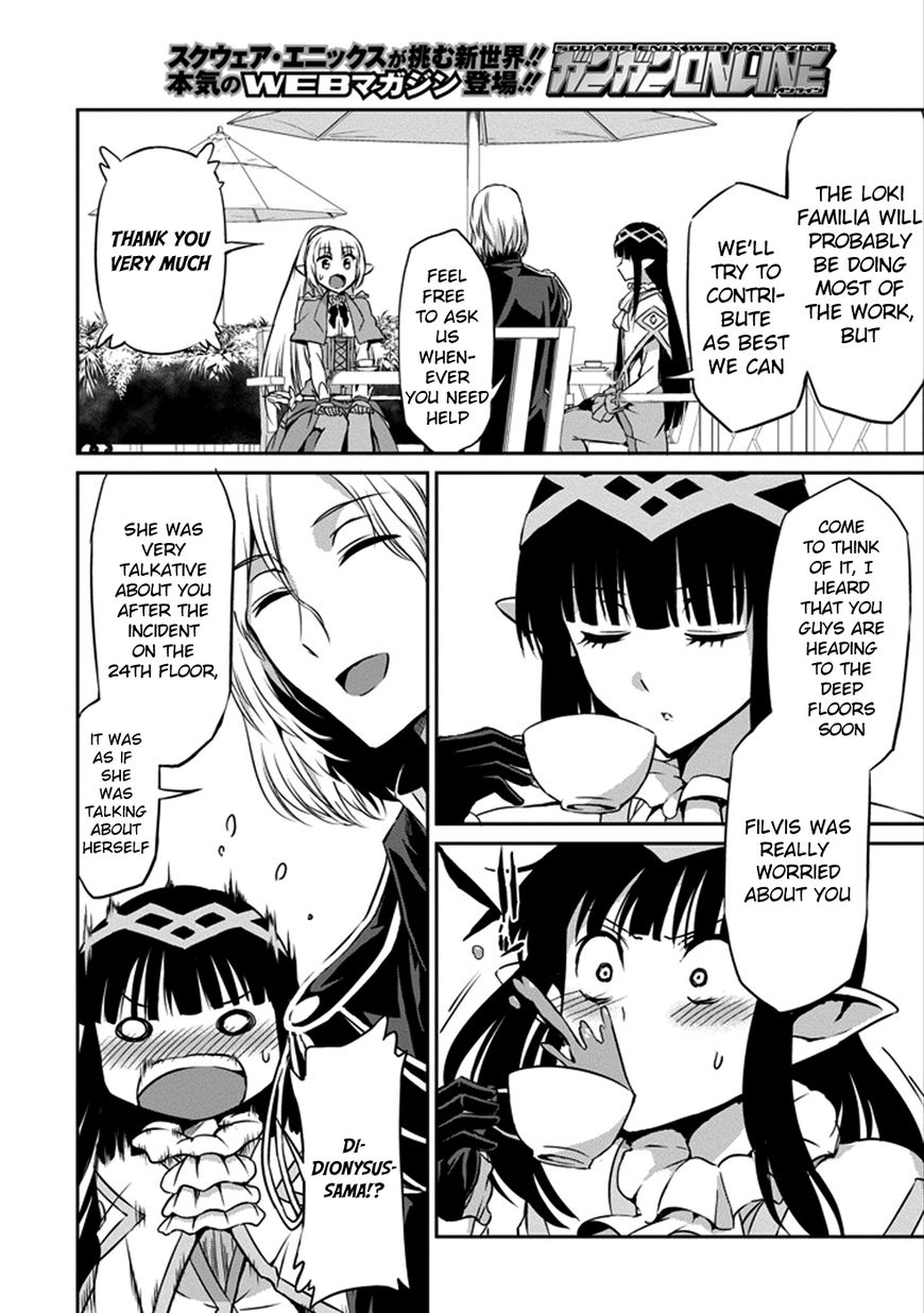 Dungeon ni Deai o Motomeru no wa Machigatte Iru Darou ka Gaiden - Sword Oratoria Chapter 31 page 19 - Chapter 31