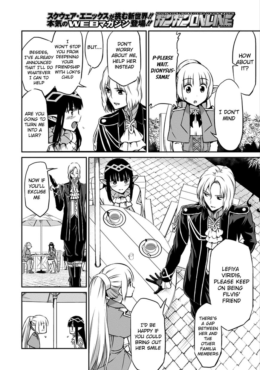 Dungeon ni Deai o Motomeru no wa Machigatte Iru Darou ka Gaiden - Sword Oratoria Chapter 31 page 21 - Chapter 31