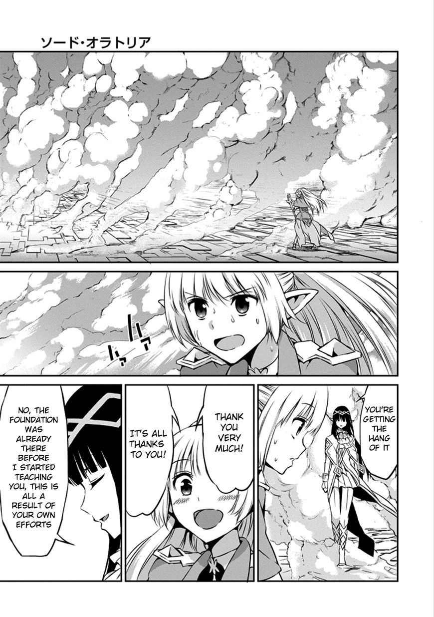 Dungeon ni Deai o Motomeru no wa Machigatte Iru Darou ka Gaiden - Sword Oratoria Chapter 31 page 42 - Chapter 31