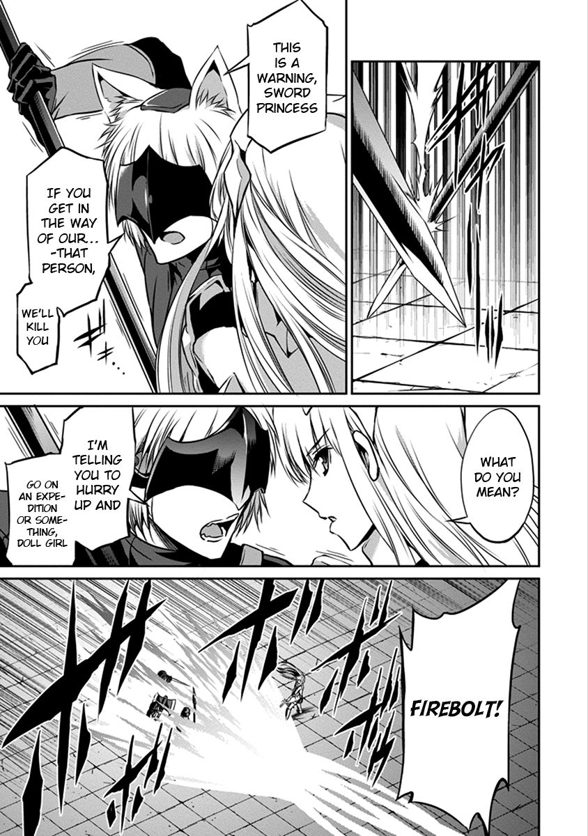 Dungeon ni Deai o Motomeru no wa Machigatte Iru Darou ka Gaiden - Sword Oratoria Chapter 32 page 35 - Chapter 32