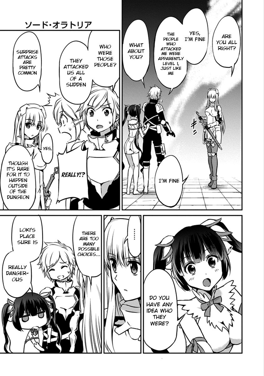 Dungeon ni Deai o Motomeru no wa Machigatte Iru Darou ka Gaiden - Sword Oratoria Chapter 32 page 37 - Chapter 32
