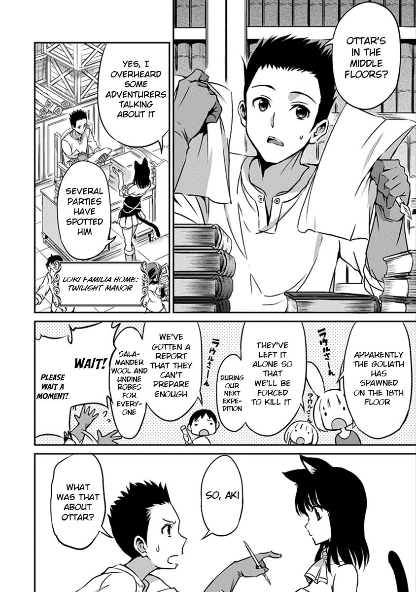 Dungeon ni Deai o Motomeru no wa Machigatte Iru Darou ka Gaiden - Sword Oratoria Chapter 32 page 40 - Chapter 32