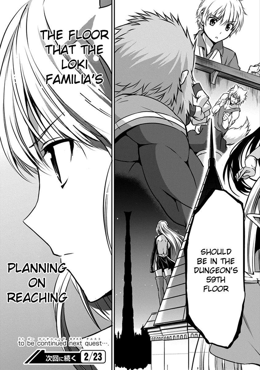 Dungeon ni Deai o Motomeru no wa Machigatte Iru Darou ka Gaiden - Sword Oratoria Chapter 32 page 49 - Chapter 32