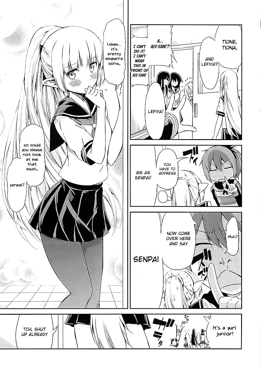 Dungeon ni Deai o Motomeru no wa Machigatte Iru Darou ka Gaiden - Sword Oratoria Chapter 33.1 page 4 - Chapter 33.1