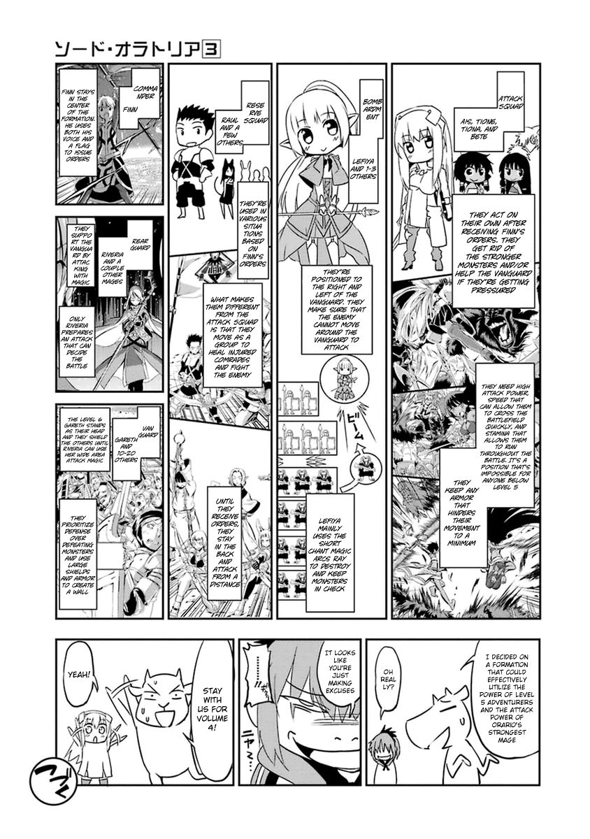 Dungeon ni Deai o Motomeru no wa Machigatte Iru Darou ka Gaiden - Sword Oratoria Chapter 33.4 page 3 - Chapter 33.4