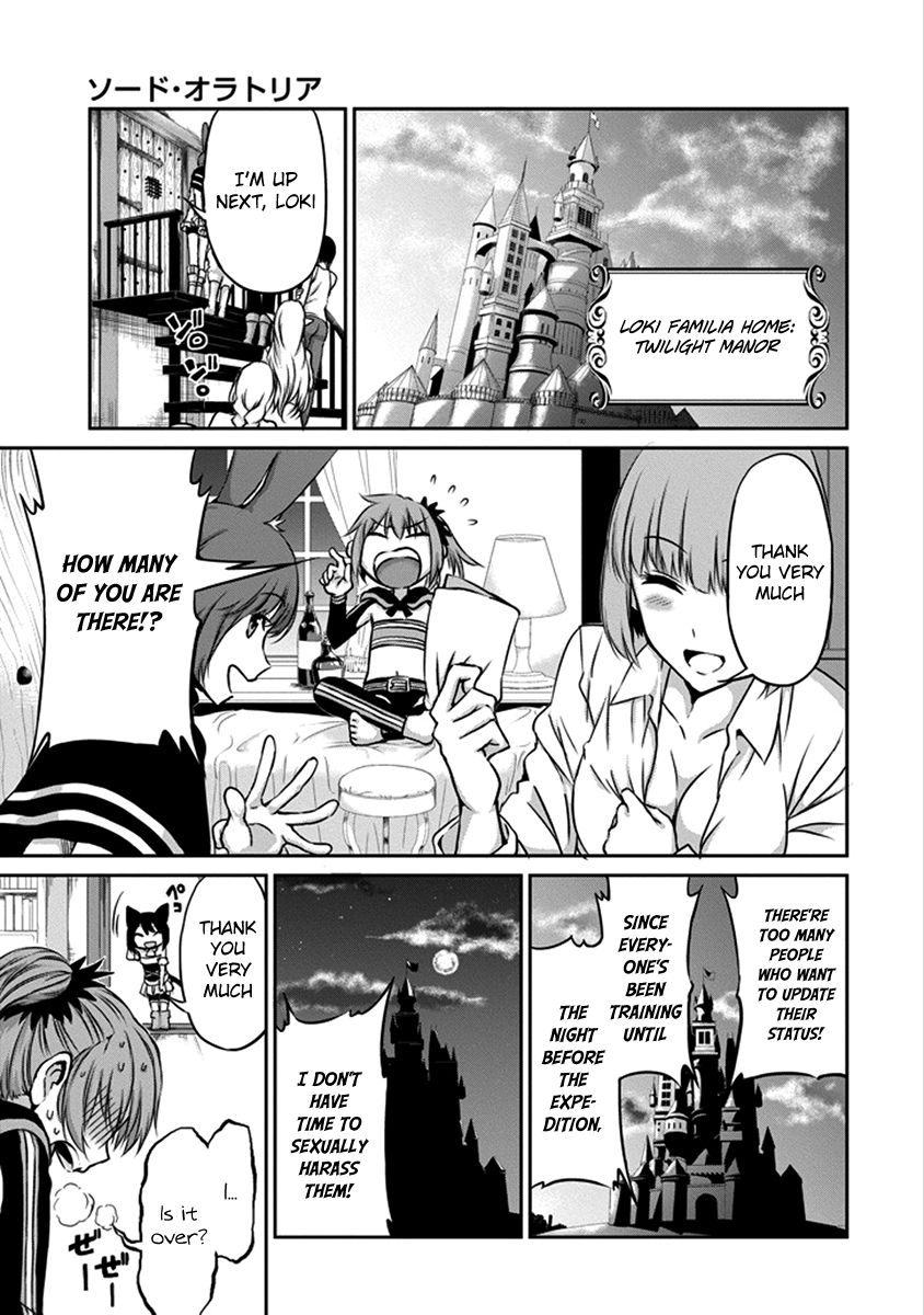Dungeon ni Deai o Motomeru no wa Machigatte Iru Darou ka Gaiden - Sword Oratoria Chapter 33 page 12 - Chapter 33