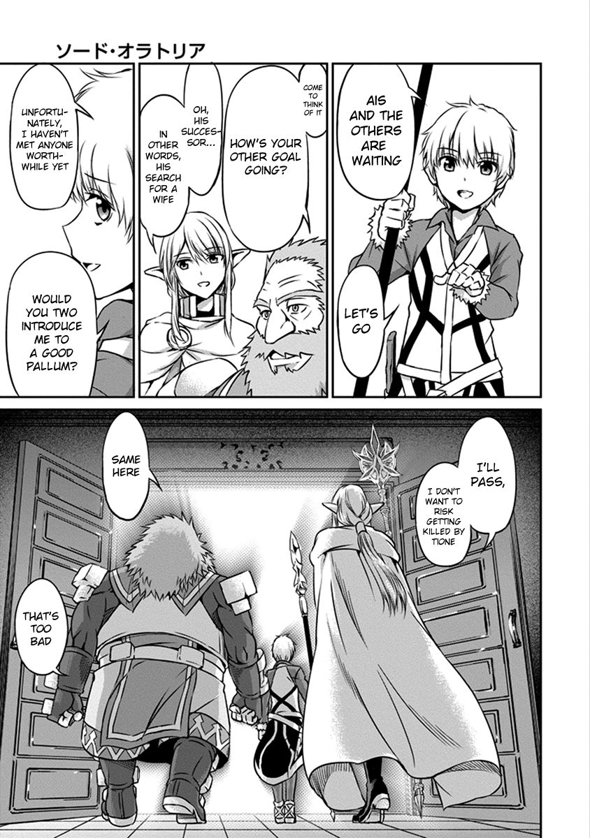 Dungeon ni Deai o Motomeru no wa Machigatte Iru Darou ka Gaiden - Sword Oratoria Chapter 33 page 28 - Chapter 33
