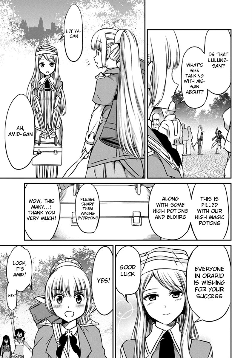 Dungeon ni Deai o Motomeru no wa Machigatte Iru Darou ka Gaiden - Sword Oratoria Chapter 33 page 32 - Chapter 33