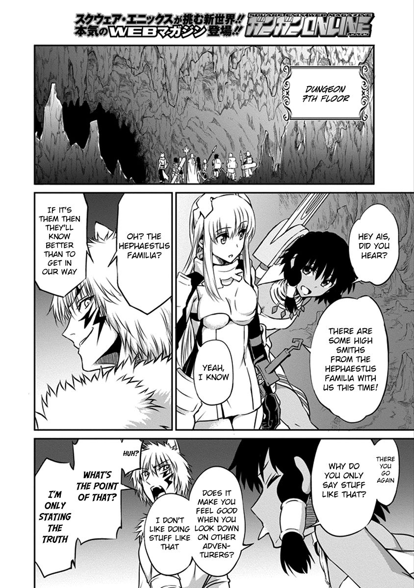 Dungeon ni Deai o Motomeru no wa Machigatte Iru Darou ka Gaiden - Sword Oratoria Chapter 33 page 37 - Chapter 33