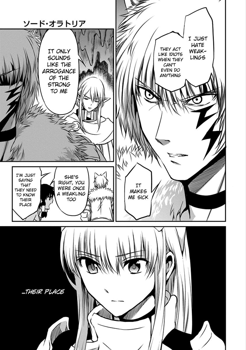 Dungeon ni Deai o Motomeru no wa Machigatte Iru Darou ka Gaiden - Sword Oratoria Chapter 33 page 38 - Chapter 33