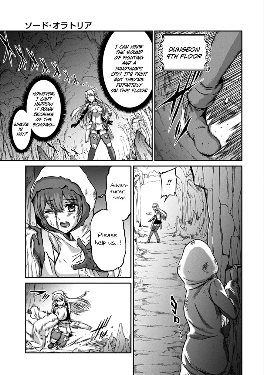 Dungeon ni Deai o Motomeru no wa Machigatte Iru Darou ka Gaiden - Sword Oratoria Chapter 34 page 15 - Chapter 34 : Bell Cranel