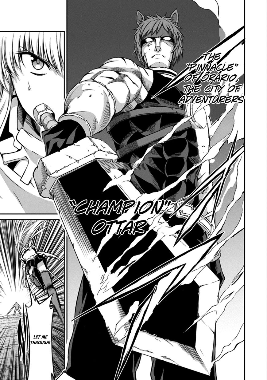 Dungeon ni Deai o Motomeru no wa Machigatte Iru Darou ka Gaiden - Sword Oratoria Chapter 34 page 27 - Chapter 34 : Bell Cranel