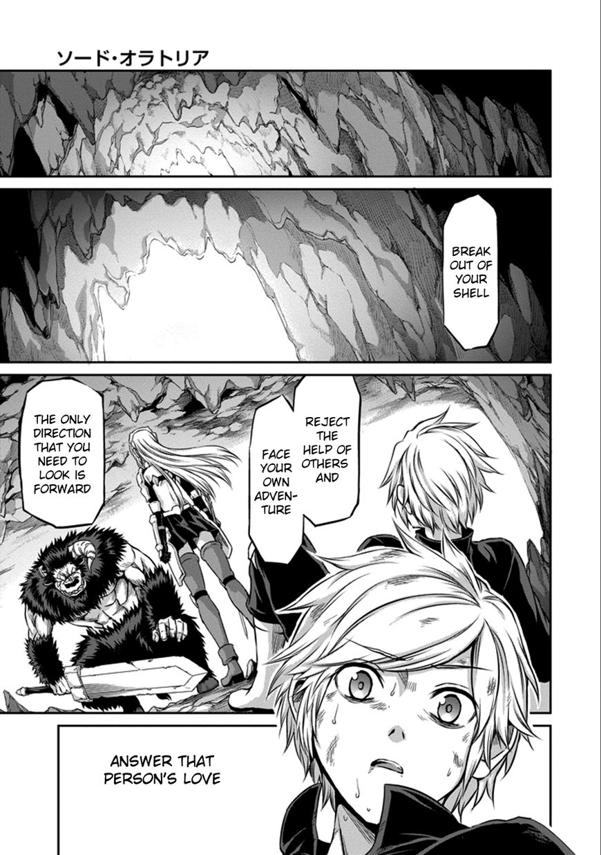 Dungeon ni Deai o Motomeru no wa Machigatte Iru Darou ka Gaiden - Sword Oratoria Chapter 34 page 33 - Chapter 34 : Bell Cranel