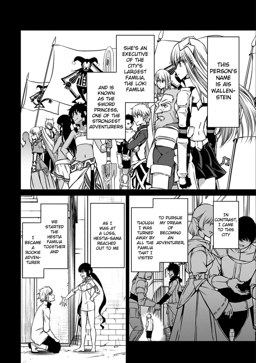 Dungeon ni Deai o Motomeru no wa Machigatte Iru Darou ka Gaiden - Sword Oratoria Chapter 34 page 4 - Chapter 34 : Bell Cranel